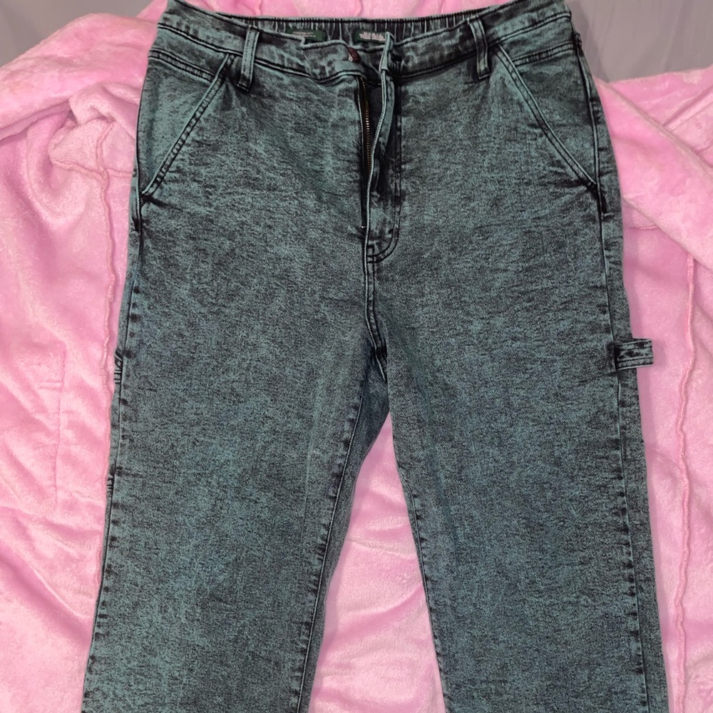 Wild Fable Size 14 Teal Carpenter Jeans